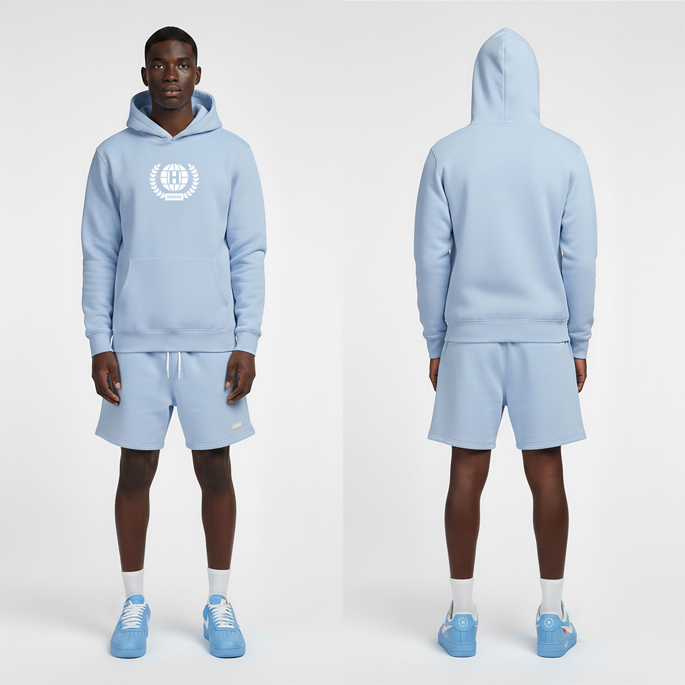BABY BLUE HOODIE