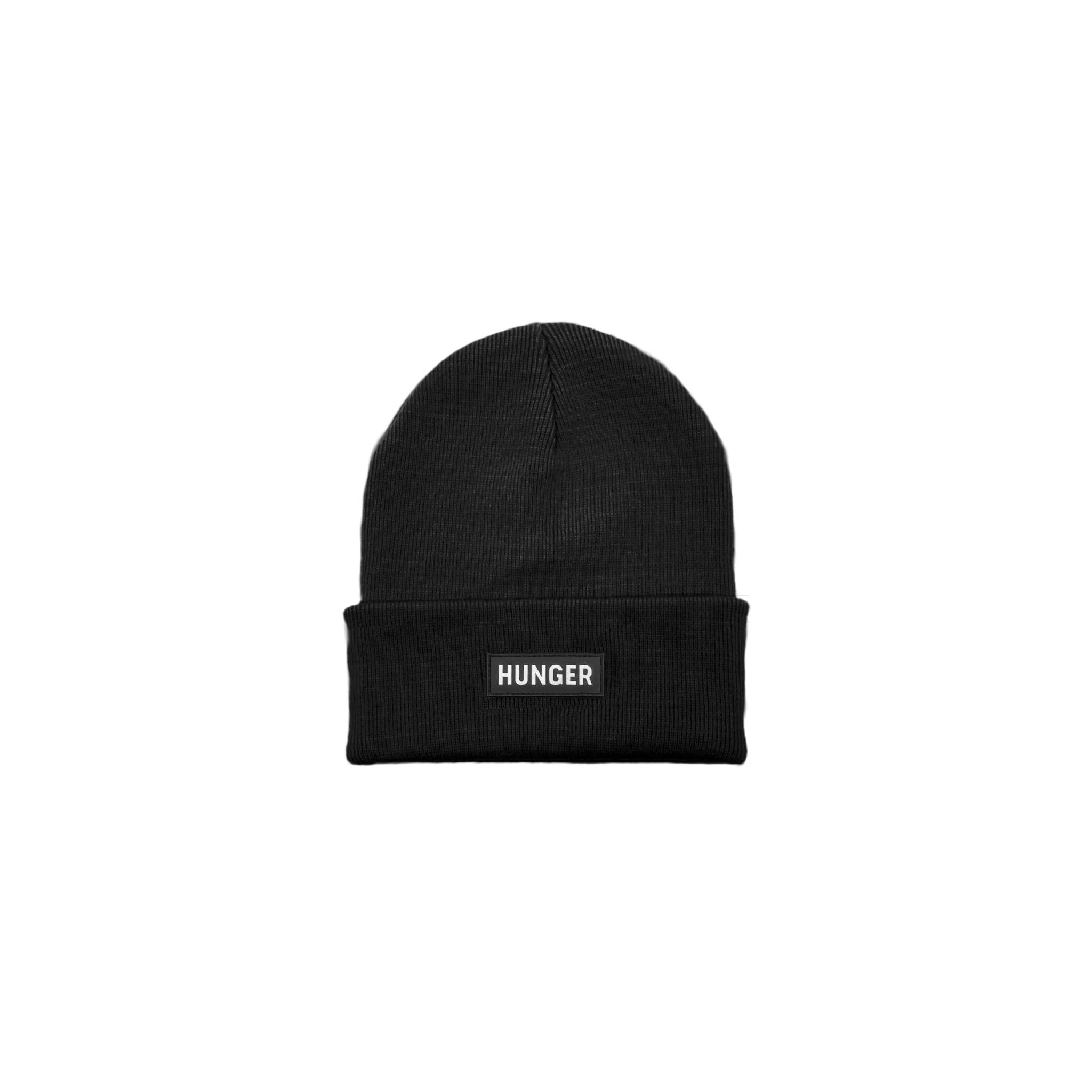 BEANIE - BLACK WHITE hunger.93